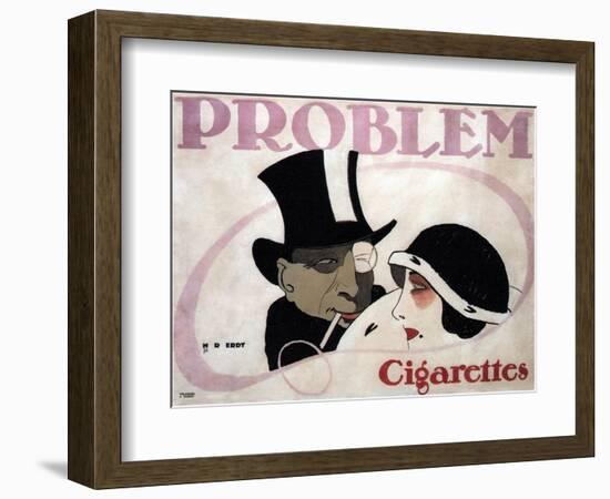 Problem Cigarettes, 1912-Hans Rudi Erdt-Framed Giclee Print