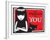 Problem Is You-Emily the Strange-Framed Photographic Print