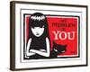 Problem Is You-Emily the Strange-Framed Photographic Print