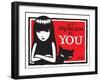 Problem Is You-Emily the Strange-Framed Photographic Print