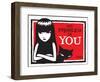 Problem Is You-Emily the Strange-Framed Photographic Print