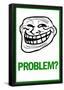 Problem? Rage Comic Meme-null-Framed Poster