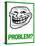 Problem? Rage Comic Meme-null-Stretched Canvas