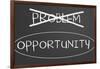 Problems Opportunity Concept-IJdema-Framed Art Print