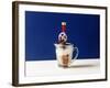 Processed Food. Vintage Beater with Cereals and Yogurt-Marina Ortega-Framed Photographic Print