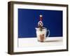 Processed Food. Vintage Beater with Cereals and Yogurt-Marina Ortega-Framed Photographic Print