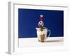 Processed Food. Vintage Beater with Cereals and Yogurt-Marina Ortega-Framed Photographic Print