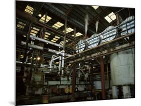 Processing Equipment, Portvale Sugar Factory, St. James Parish, Barbados-Robert Francis-Mounted Photographic Print