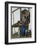 Processing Pearls from Illustrated Book of Venetian Costumes-null-Framed Giclee Print