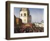 Procession after the Coronation of Tsar Alexander II of Russia, Moscow, 1856-Jean Sorieul-Framed Giclee Print