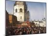 Procession after the Coronation of Tsar Alexander II of Russia, Moscow, 1856-Jean Sorieul-Mounted Giclee Print