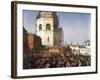 Procession after the Coronation of Tsar Alexander II of Russia, Moscow, 1856-Jean Sorieul-Framed Giclee Print