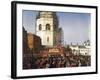 Procession after the Coronation of Tsar Alexander II of Russia, Moscow, 1856-Jean Sorieul-Framed Giclee Print