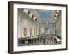 Procession at Freemasons' Hall, Queen Street, London, c1780-1812-Joseph Constantine Stadler-Framed Giclee Print