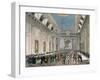 Procession at Freemasons' Hall, Queen Street, London, c1780-1812-Joseph Constantine Stadler-Framed Giclee Print