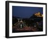 Procession at the Lourdes Shrine, Lourdes, Hautes Pyrenees, France, Europe-Godong-Framed Photographic Print