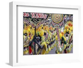 Procession, Ati Atihan Carnival, Kalibo, Island of Panay, Philippines, Southeast Asia, Asia-Alain Evrard-Framed Photographic Print