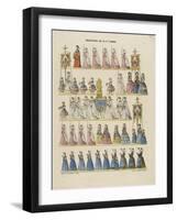 Procession de la sainte Vierge-null-Framed Giclee Print