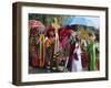 Procession During the Festival of Rameaux, Axoum, Ethiopia, Africa-J P De Manne-Framed Photographic Print