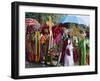 Procession During the Festival of Rameaux, Axoum, Ethiopia, Africa-J P De Manne-Framed Photographic Print