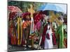 Procession During the Festival of Rameaux, Axoum, Ethiopia, Africa-J P De Manne-Mounted Photographic Print