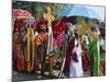 Procession During the Festival of Rameaux, Axoum, Ethiopia, Africa-J P De Manne-Mounted Photographic Print