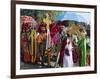 Procession During the Festival of Rameaux, Axoum, Ethiopia, Africa-J P De Manne-Framed Photographic Print