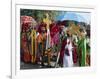 Procession During the Festival of Rameaux, Axoum, Ethiopia, Africa-J P De Manne-Framed Photographic Print