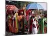 Procession for Christian Festival of Rameaux, Axoum (Axum) (Aksum), Tigre Region, Ethiopia, Africa-Bruno Barbier-Mounted Photographic Print