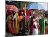 Procession for Christian Festival of Rameaux, Axoum (Axum) (Aksum), Tigre Region, Ethiopia, Africa-Bruno Barbier-Mounted Photographic Print