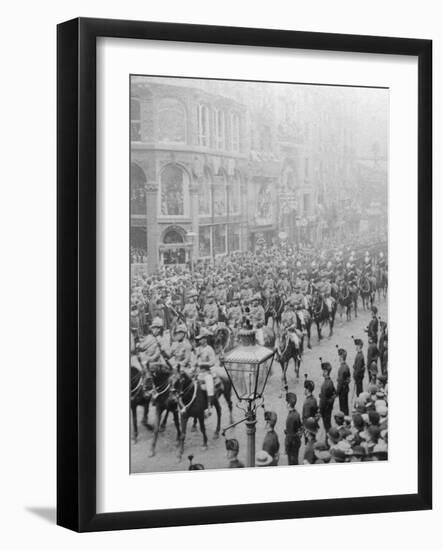 Procession for Queen Victoria's Diamond Jubilee, 1897-null-Framed Photographic Print