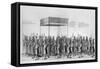 Procession for the Coronation of James II of England-null-Framed Stretched Canvas