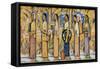 Procession (Gouache and Ink on Paper)-Alfredo Ramos Martinez-Framed Stretched Canvas