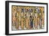 Procession (Gouache and Ink on Paper)-Alfredo Ramos Martinez-Framed Giclee Print