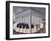 Procession in Cloister of Port-Royal Abbey, Feast of Holy Sacrament-Louise-Magdeleine Hortemels-Framed Giclee Print