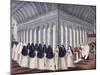 Procession in Cloister of Port-Royal Abbey, Feast of Holy Sacrament-Louise-Magdeleine Hortemels-Mounted Giclee Print