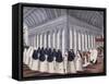 Procession in Cloister of Port-Royal Abbey, Feast of Holy Sacrament-Louise-Magdeleine Hortemels-Framed Stretched Canvas