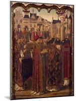 Procession in Front of a Cathedral-Miguel Ximenez-Mounted Giclee Print