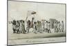 Procession in Madras, Watercolour, India, 18th Century-null-Mounted Giclee Print