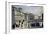 Procession in Piazza Del Duomo (Cathedral Square), 16th Century, Painting, Detail-null-Framed Giclee Print