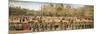 Procession in St. Mark's Square, 1496-Gentile Bellini-Mounted Giclee Print