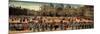 Procession in St. Mark's Square-Gentile Bellini-Mounted Premium Giclee Print