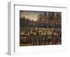 Procession in St Mark's Square-Gentile Bellini-Framed Premium Giclee Print