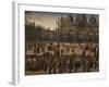 Procession in St Mark's Square-Gentile Bellini-Framed Giclee Print