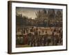 Procession in St Mark's Square-Gentile Bellini-Framed Giclee Print