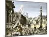 Procession in the Forum Romanum, Ancient Rome-null-Mounted Giclee Print