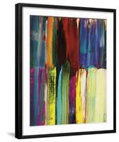 Procession of a Living Rainbow No. 10-Joan Davis-Framed Art Print