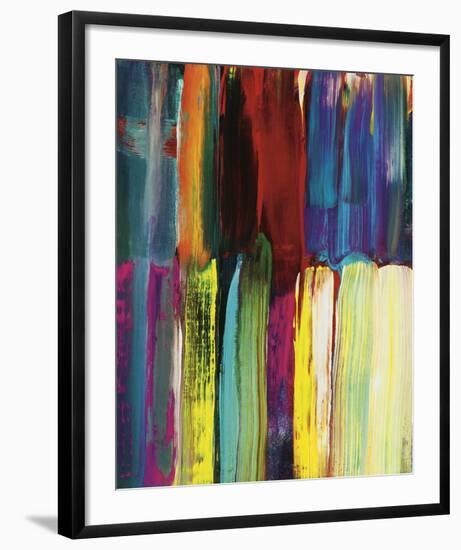 Procession of a Living Rainbow No. 10-Joan Davis-Framed Art Print