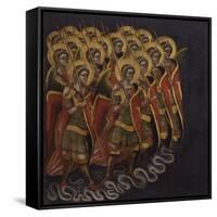 Procession of Armed Angels-Guariento Di Arpo-Framed Stretched Canvas