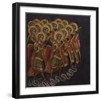 Procession of Armed Angels-Guariento Di Arpo-Framed Art Print